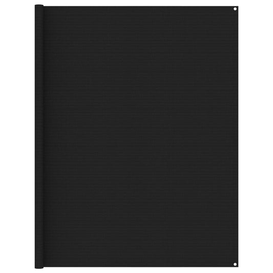 Berkfield Tent Carpet 250x250 cm Black