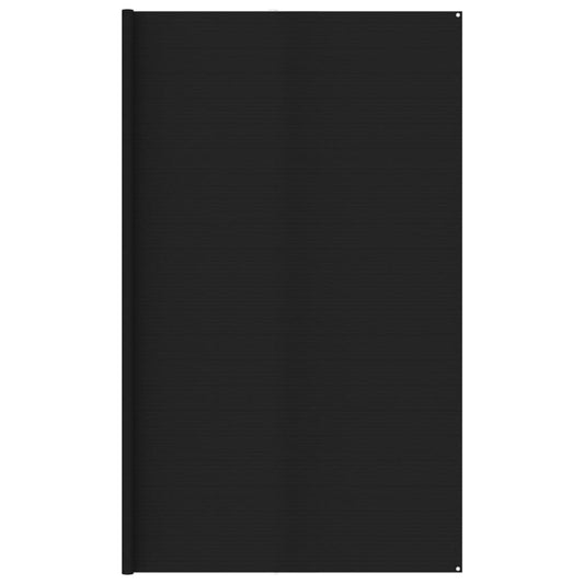 Berkfield Tent Carpet 400x800 cm Black HDPE