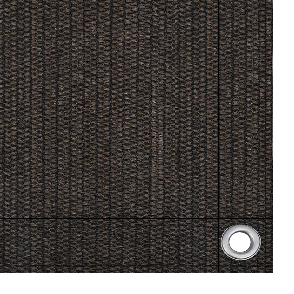 Berkfield Tent Carpet 250x250 cm Brown