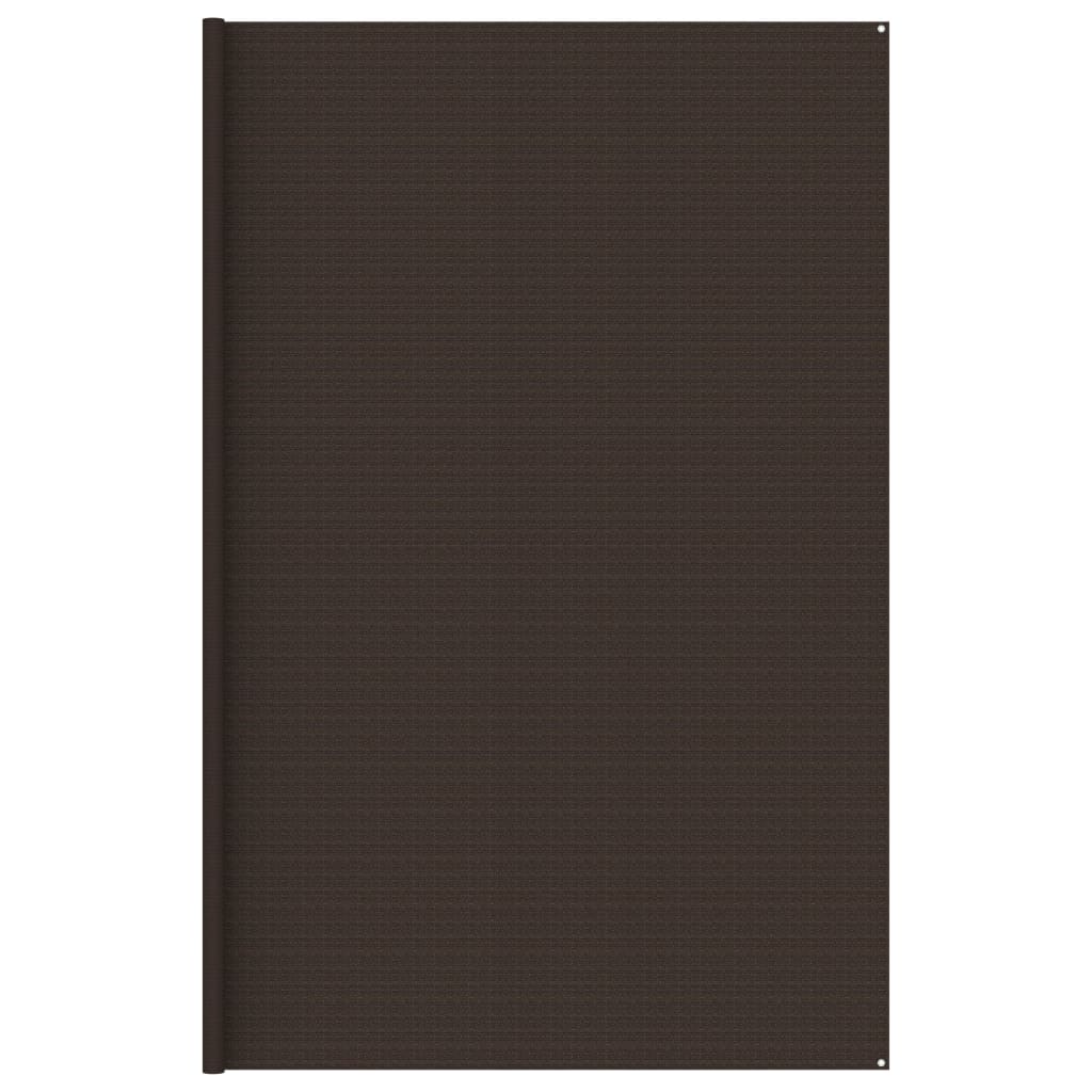 Berkfield Tent Carpet 400x400 cm Brown