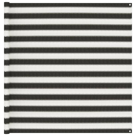 Berkfield Tent Carpet 200x400 cm Anthracite and White