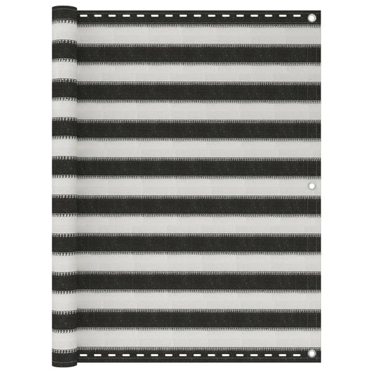 Berkfield Balcony Screen HDPE 120x300 cm Anthracite and White