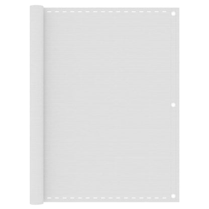 Berkfield Balcony Screen White 120x300 cm HDPE
