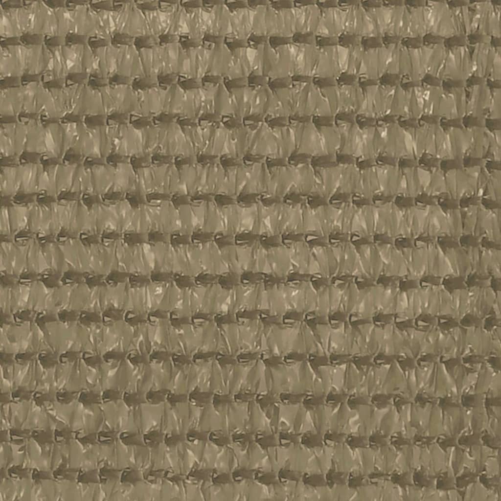 Berkfield Balcony Screen Taupe 75x500 cm HDPE
