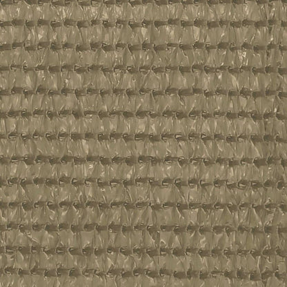 Berkfield Balcony Screen Taupe 75x500 cm HDPE
