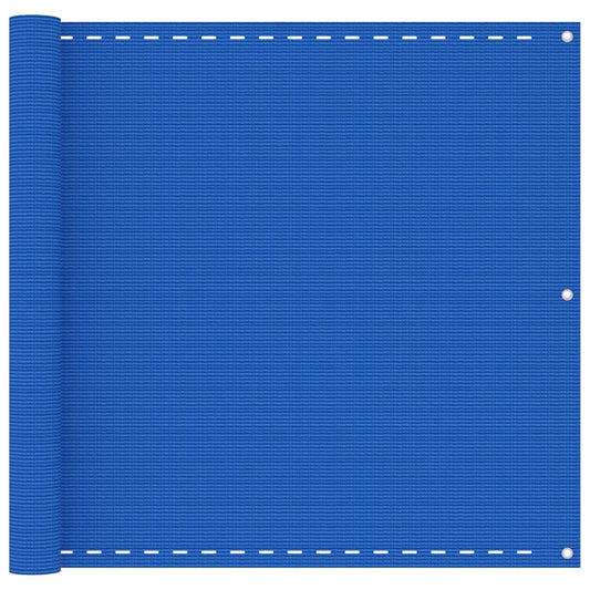 Berkfield Balcony Screen Blue 90x300 cm HDPE