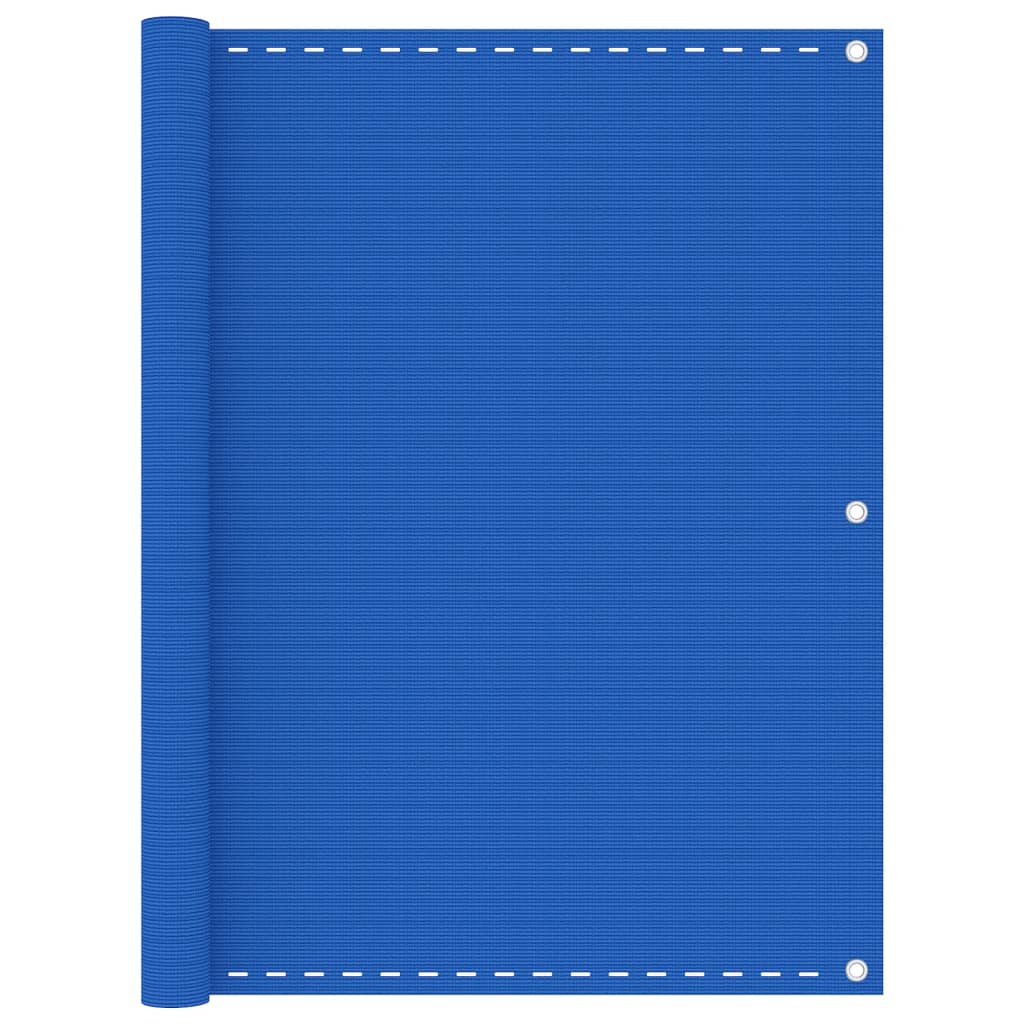 Berkfield Balcony Screen Blue 120x400 cm HDPE