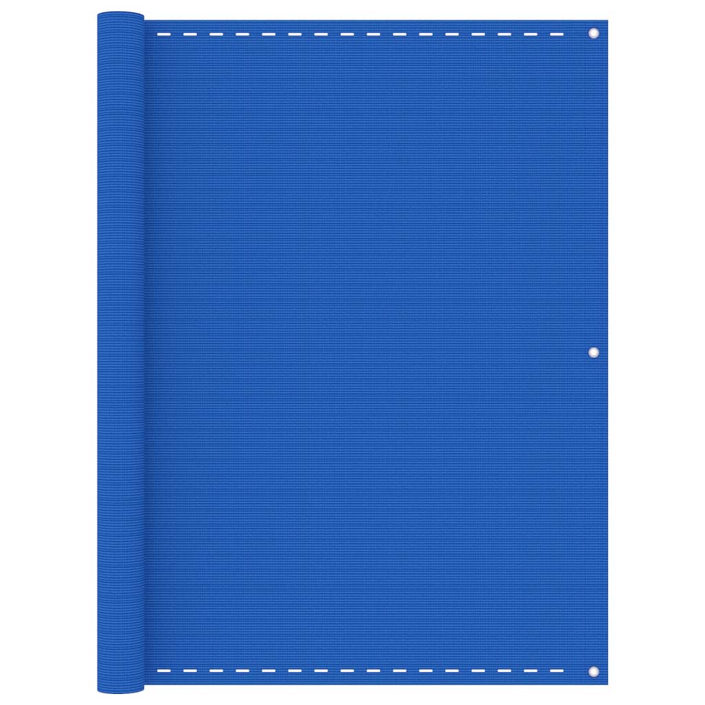 Berkfield Balcony Screen Blue 120x500 cm HDPE