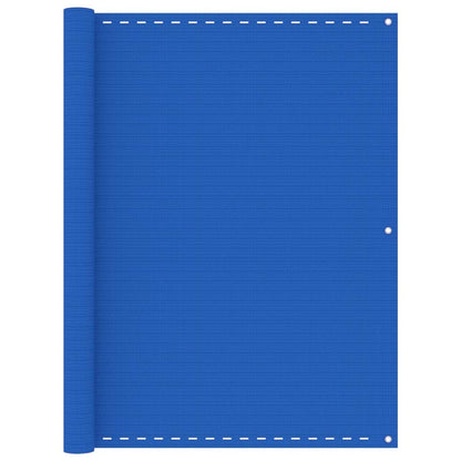 Berkfield Balcony Screen Blue 120x600 cm HDPE