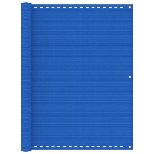 Berkfield Balcony Screen Blue 120x600 cm HDPE