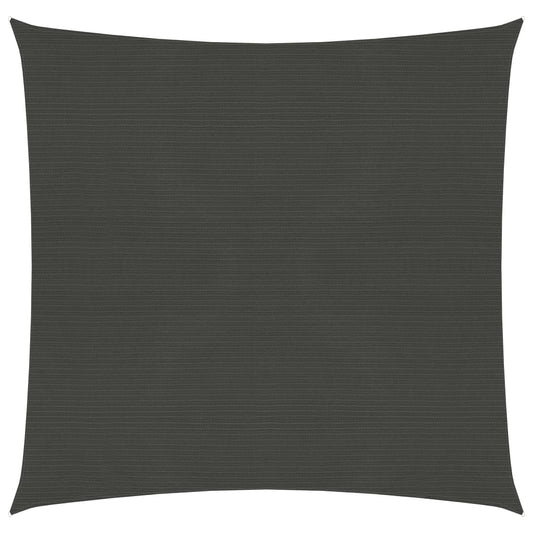 Berkfield Sunshade Sail 160 g/m�__ Anthracite 2.5x2.5 m HDPE