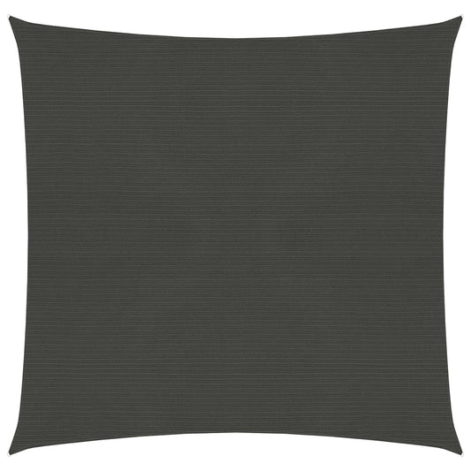 Berkfield Sunshade Sail 160 g/m�__ Anthracite 7x7 m HDPE
