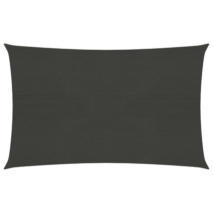 Berkfield Sunshade Sail 160 g/m�__ Anthracite 2x4.5 m HDPE