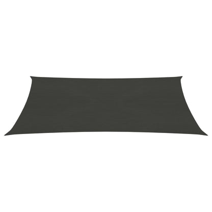 Berkfield Sunshade Sail 160 g/m�__ Anthracite 2x4.5 m HDPE