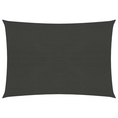 Berkfield Sunshade Sail 160 g/m�__ Anthracite 2.5x3 m HDPE