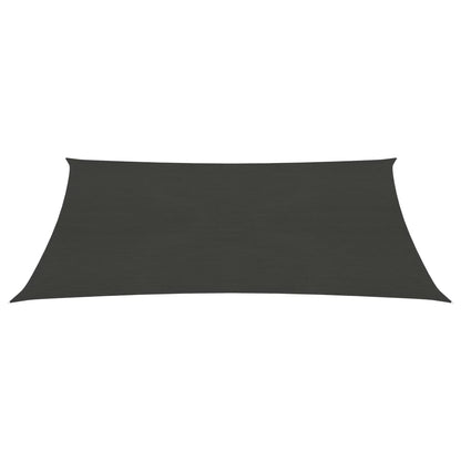 Berkfield Sunshade Sail 160 g/m�__ Anthracite 2.5x3 m HDPE