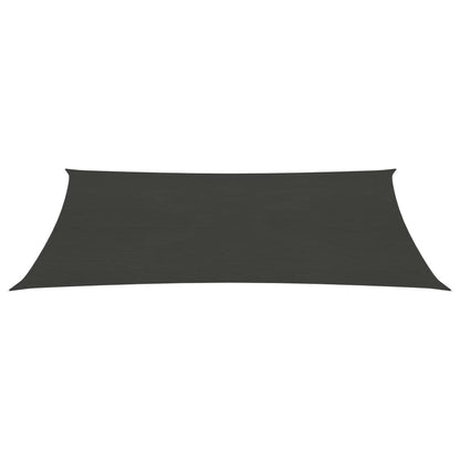 Berkfield Sunshade Sail 160 g/m�__ Anthracite 2.5x5 m HDPE
