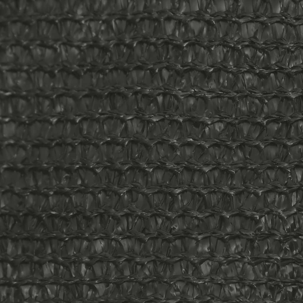 Berkfield Sunshade Sail 160 g/m�__ Anthracite 2.5x5 m HDPE