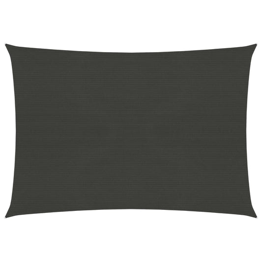 Berkfield Sunshade Sail 160 g/m�__ Anthracite 4x5 m HDPE