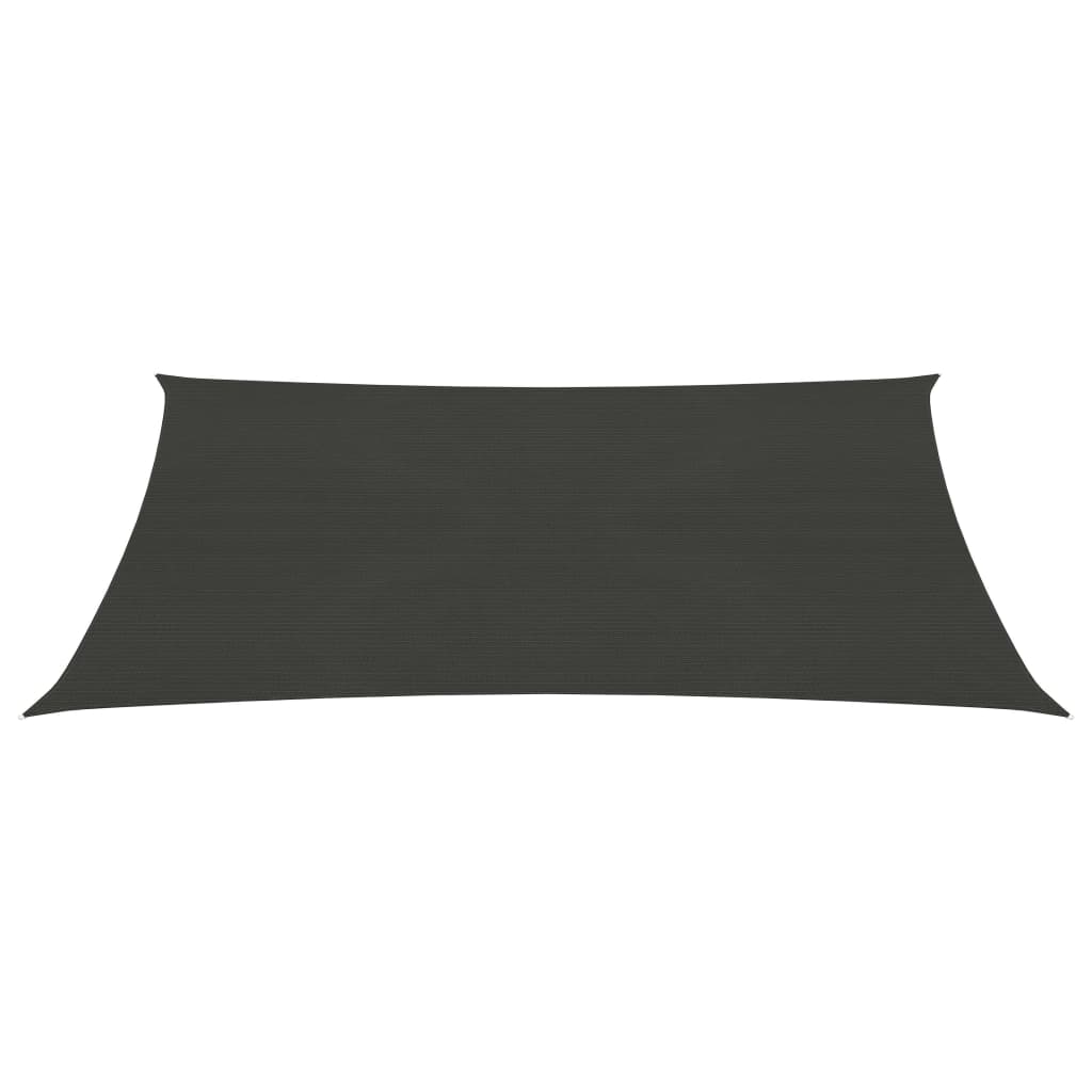 Berkfield Sunshade Sail 160 g/m�__ Anthracite 4x5 m HDPE