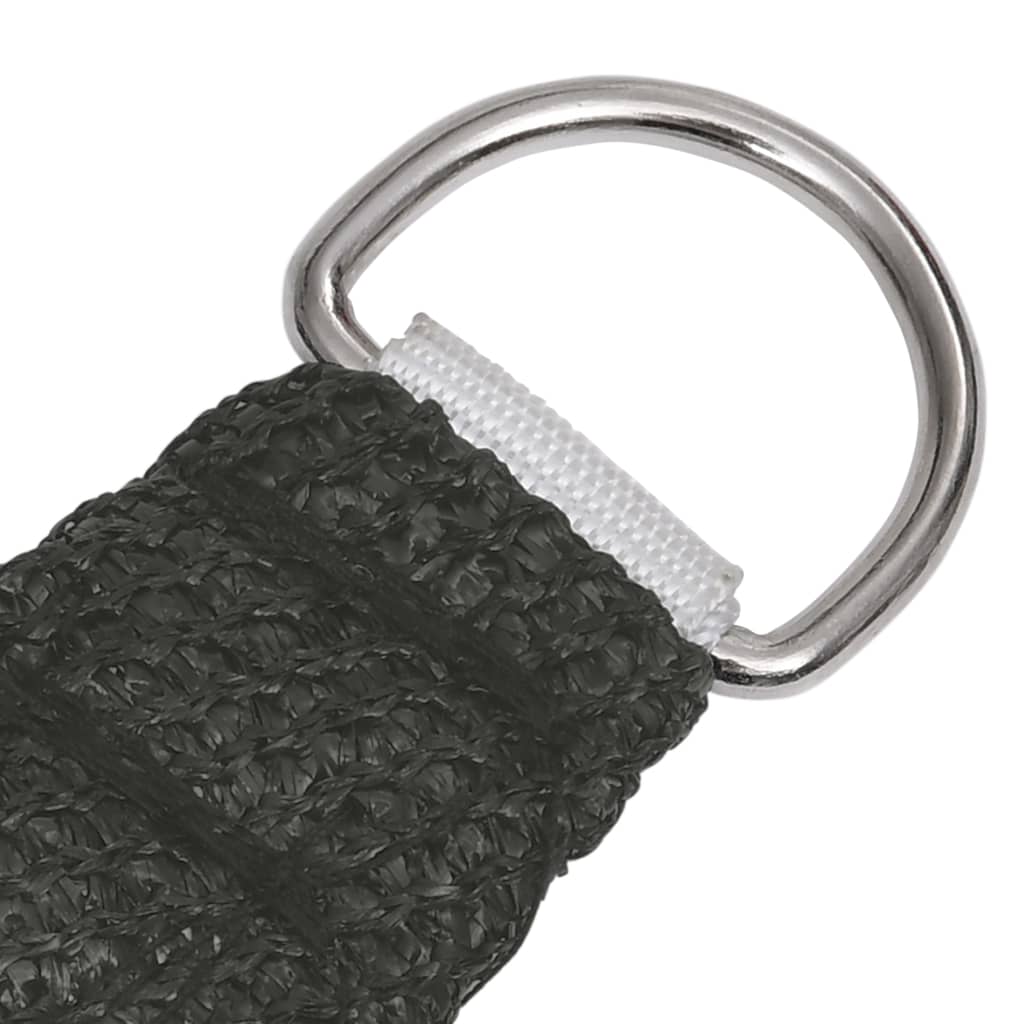 Berkfield Sunshade Sail 160 g/m�__ Anthracite 4x5 m HDPE