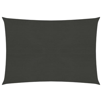 Berkfield Sunshade Sail 160 g/m�__ Anthracite 6x7 m HDPE