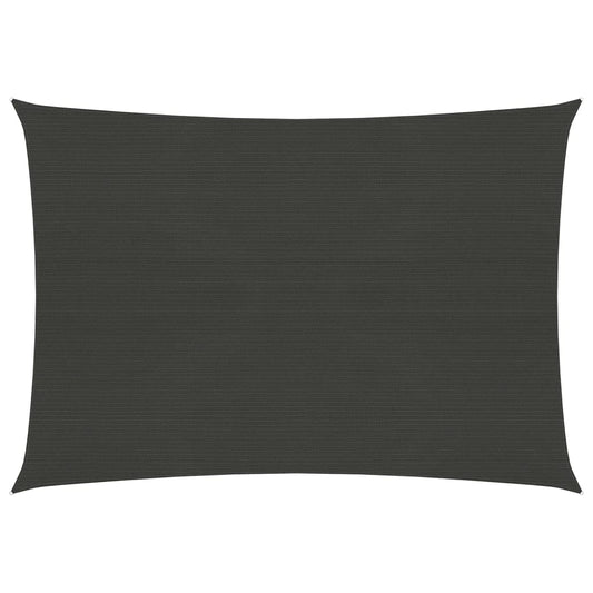 Berkfield Sunshade Sail 160 g/m�__ Anthracite 6x7 m HDPE