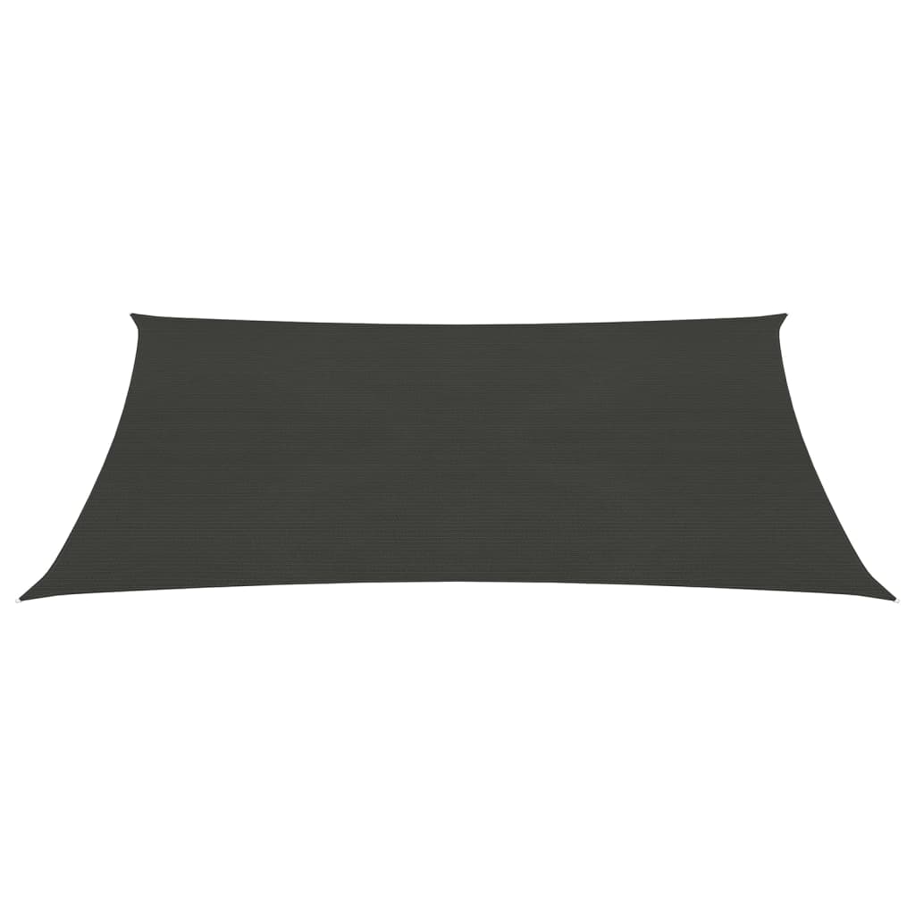 Berkfield Sunshade Sail 160 g/m�__ Anthracite 6x7 m HDPE