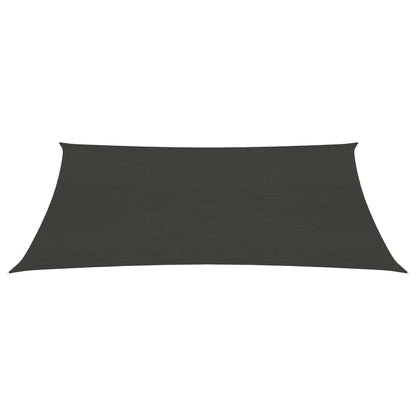 Berkfield Sunshade Sail 160 g/m�__ Anthracite 6x7 m HDPE
