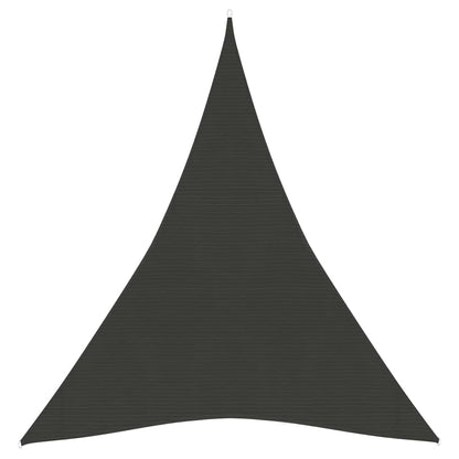 Berkfield Sunshade Sail 160 g/m�__ Anthracite 3x4x4 m HDPE