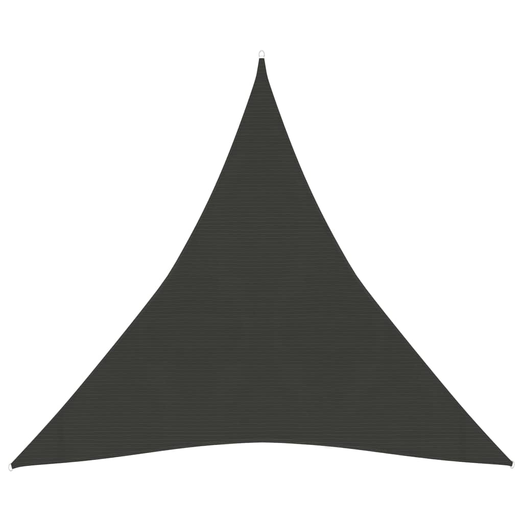 Berkfield Sunshade Sail 160 g/m�__ Anthracite 4.5x4.5x4.5 m HDPE