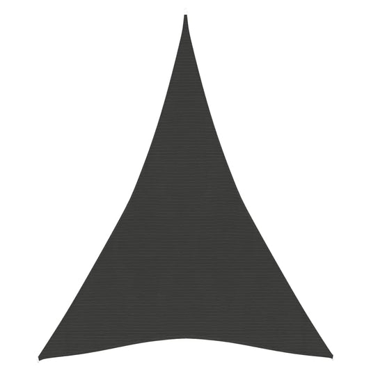 Berkfield Sunshade Sail 160 g/m�__ Anthracite 5x7x7 m HDPE