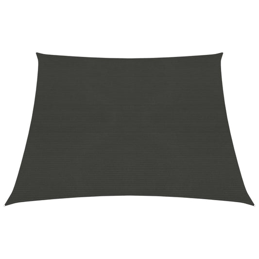 Berkfield Sunshade Sail 160 g/m�__ Anthracite 4/5x3 m HDPE