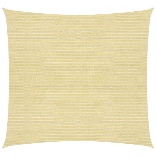 Berkfield Sunshade Sail 160 g/m�__ Beige 2.5x2.5 m HDPE