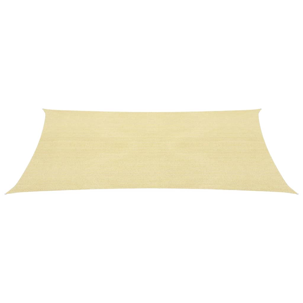 Berkfield Sunshade Sail 160 g/m�__ Beige 2.5x2.5 m HDPE