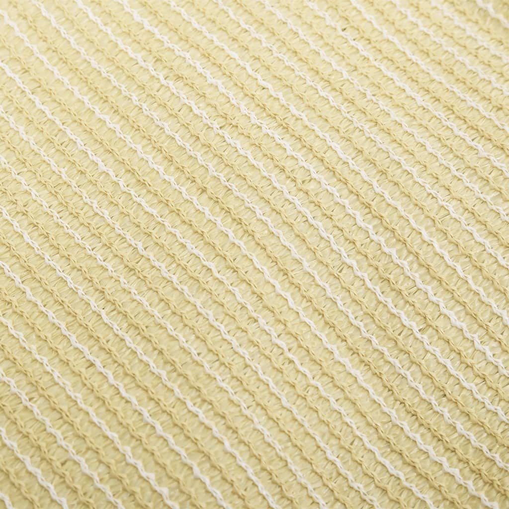 Berkfield Sunshade Sail 160 g/m�__ Beige 2.5x2.5 m HDPE