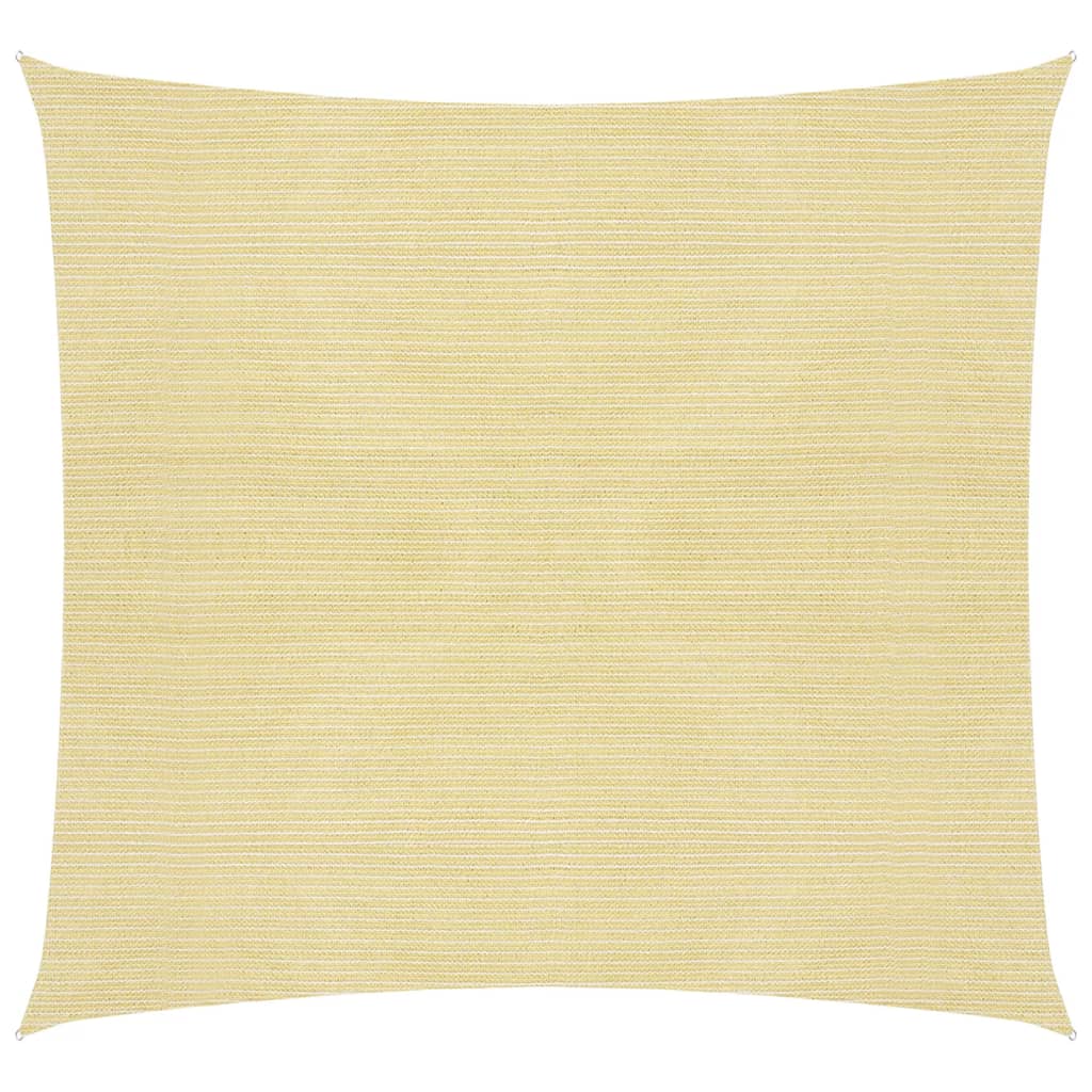 Berkfield Sunshade Sail 160 g/må_ Beige 4x4 m HDPE
