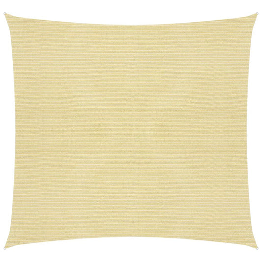 Berkfield Sunshade Sail 160 g/må_ Beige 4x4 m HDPE