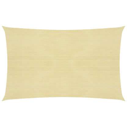 Berkfield Sunshade Sail 160 g/m�__ Beige 2x4.5 m HDPE