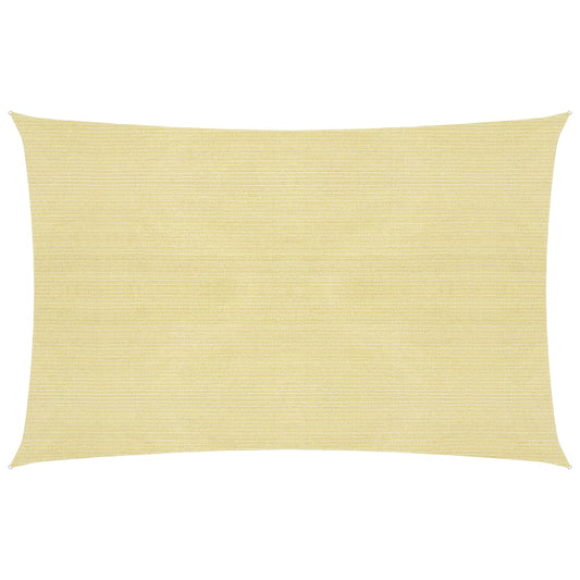Berkfield Sunshade Sail 160 g/m�__ Beige 2.5x3 m HDPE