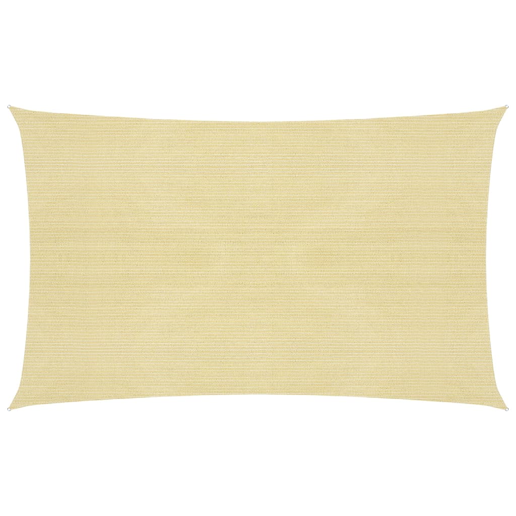 Berkfield Sunshade Sail 160 g/m�__ Beige 2.5x4.5 m HDPE