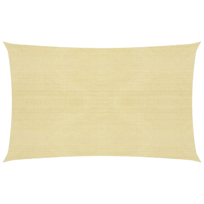 Berkfield Sunshade Sail 160 g/m�__ Beige 3x5 m HDPE