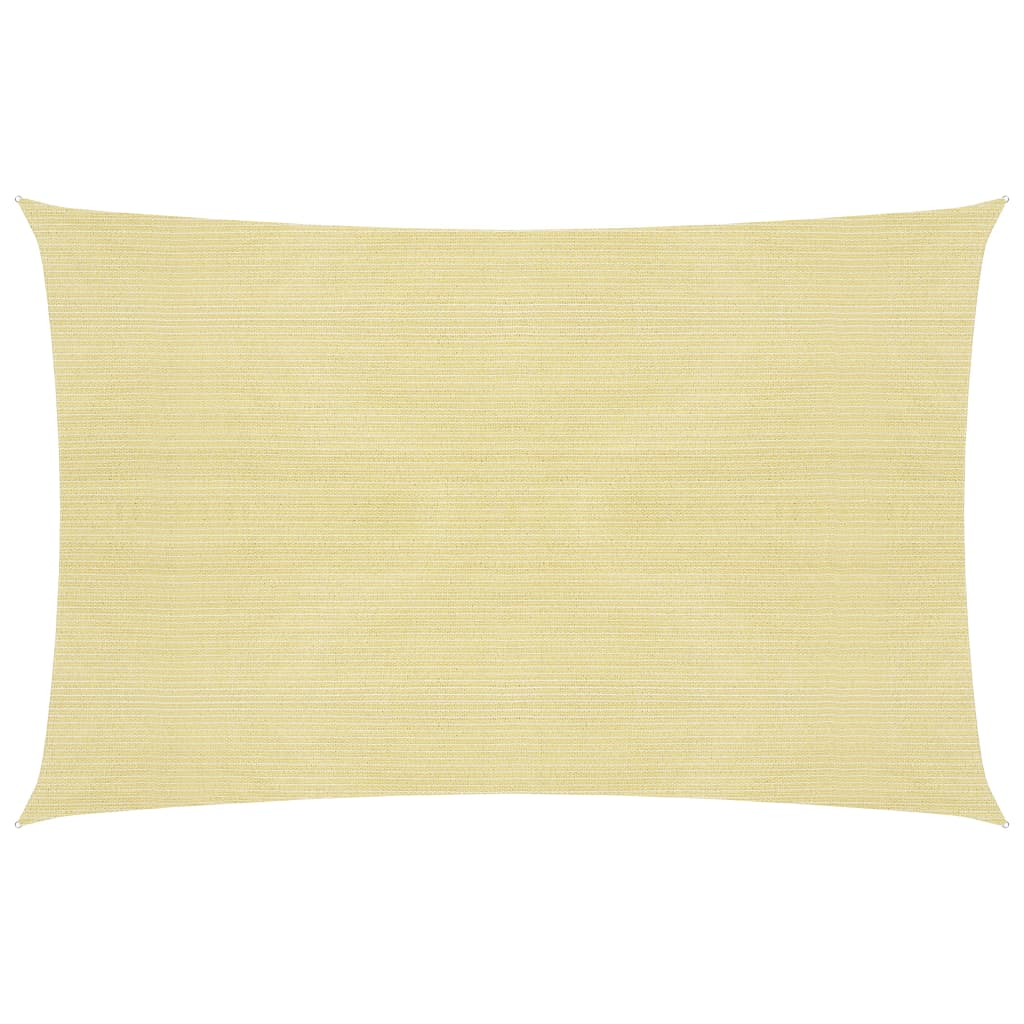 Berkfield Sunshade Sail 160 g/m�__ Beige 4x5 m HDPE
