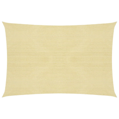 Berkfield Sunshade Sail 160 g/m�__ Beige 5x6 m HDPE