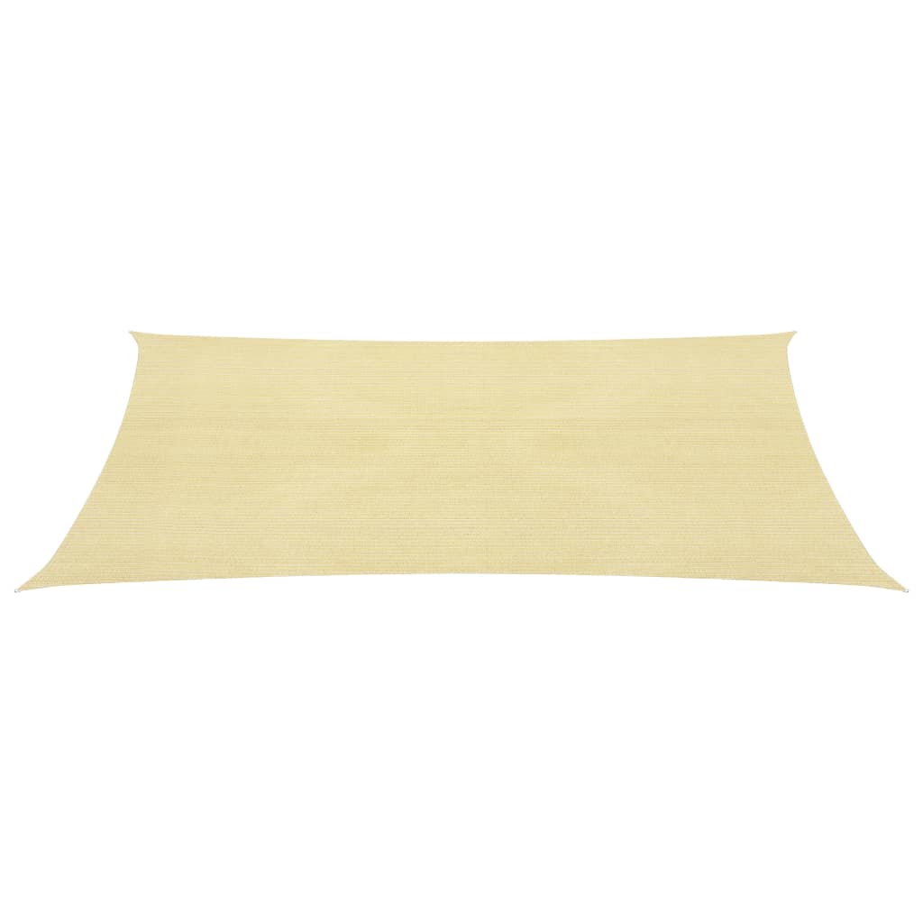 Berkfield Sunshade Sail 160 g/m�__ Beige 5x6 m HDPE
