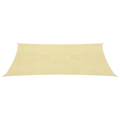 Berkfield Sunshade Sail 160 g/m�__ Beige 5x6 m HDPE