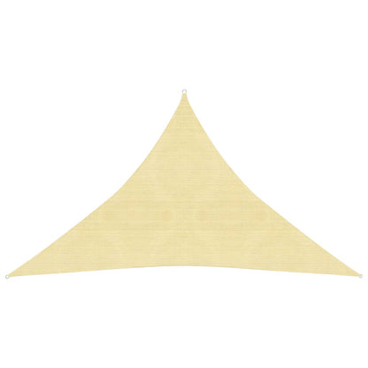Berkfield Sunshade Sail 160 g/m�__ Beige 2.5x2.5x3.5 m HDPE