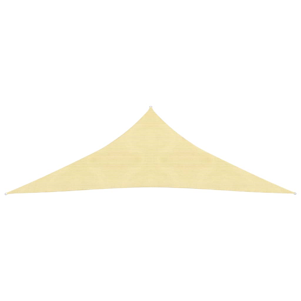 Berkfield Sunshade Sail 160 g/m�__ Beige 2.5x2.5x3.5 m HDPE