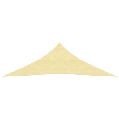 Berkfield Sunshade Sail 160 g/m�__ Beige 2.5x2.5x3.5 m HDPE