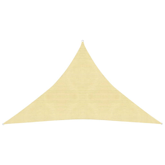 Berkfield Sunshade Sail 160 g/m�__ Beige 3x3x4.2 m HDPE